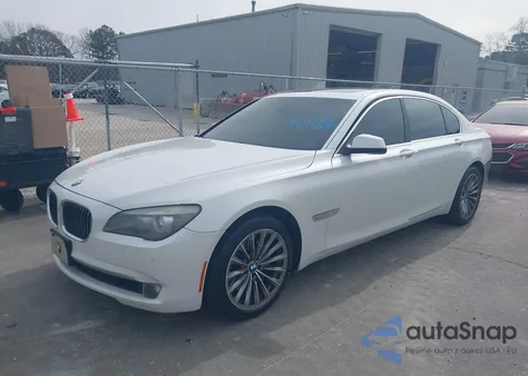 2011 BMW 740Li from USA, damaged, VIN WBAKB4C59BC574080